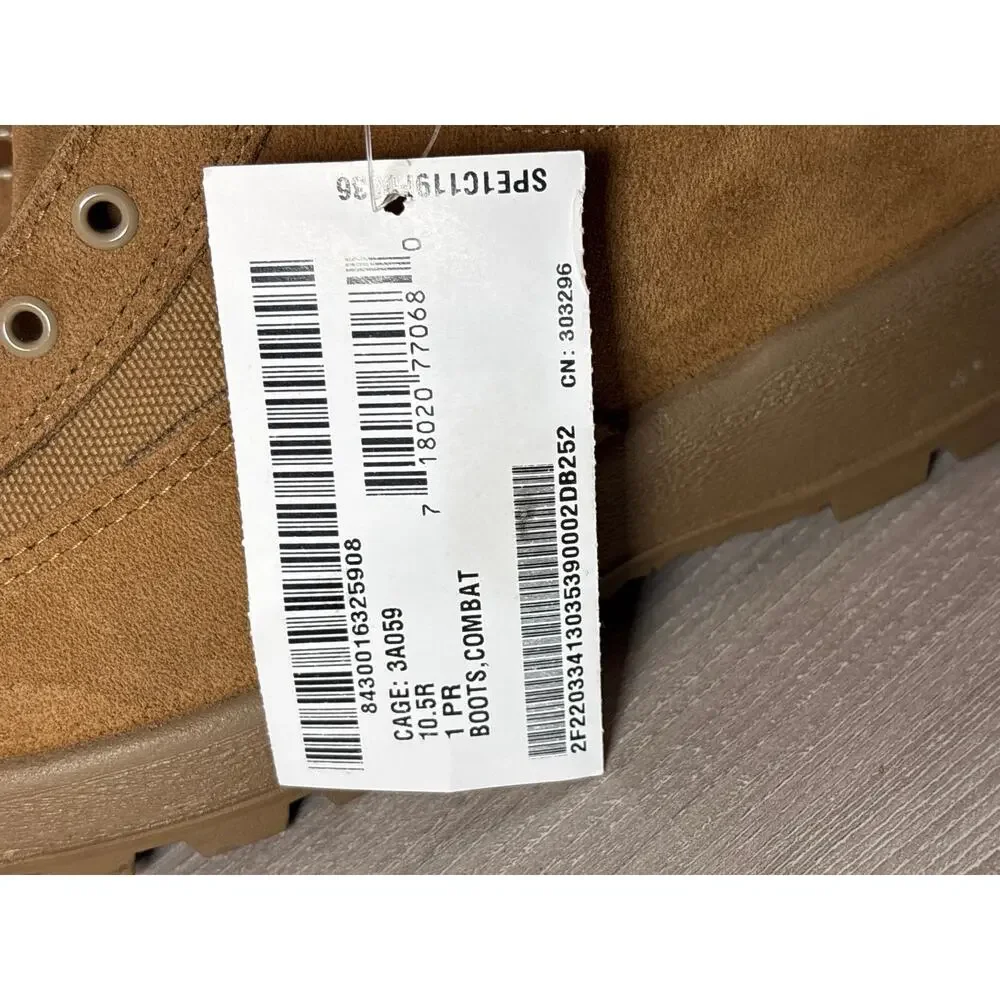 McRae U.S. Military-Issue Desert Combat Boots- 8430-01-632- Gore-Tex- Men's 10.5
